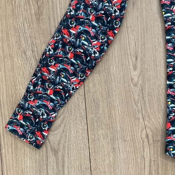 Robert Graham Exclusive Ferrari Car Black and Red Button Down Long Sleeve - XS - Picture 5 of 13